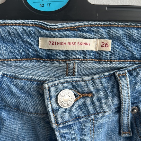 Leviβs high rise skinny Jean - perfect condition! Size 721 - size 26 - Picture 5 of 8